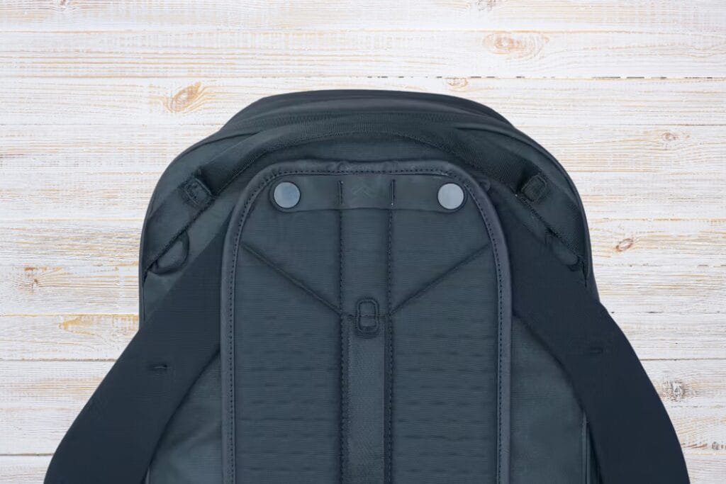 Peak Design Travel Backpack 30L sleek design with padded straps and versatile storage options.